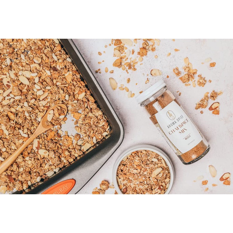 Aroma Spice | Sazonador Gourmet Chai Spice Mix con Cardamomo,