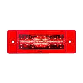 Maxxima M20395R 18 LED Red 2" x 6" Super Bright Combination Clearance Marker Light
