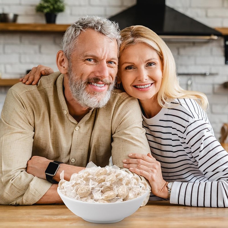 Ginger Mints - 2 Pound Bulk Pack (About 180 Count)