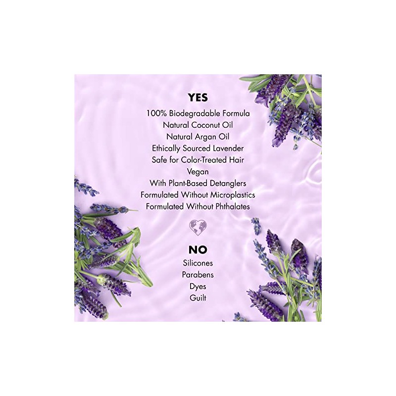 Love Beauty and Planet Shampoo for Unisex, Argan Oil and
