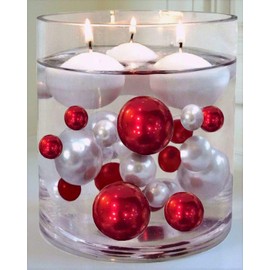 Vase Pearlfection 4 Packets (2 GL) Transparent Water Gels - for The Floating Look - with Pre-Measured Prep Bags