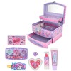 Shobido Ninko-chan Collaboration Kids' Cosmetics Makeup Box Set, Lip, Cheek,
