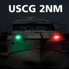 Besramtic Marine Navigation Lights Red and Green Bow Light LED