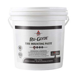 AGS Ru-Glyde Tire Mounting Paste for Alloy Wheels, Low Profile, and Run Flat Tires - Ready to Use