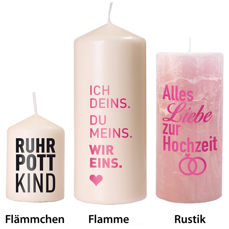 kerzilein Flame, Pink, 60 and Still Hot