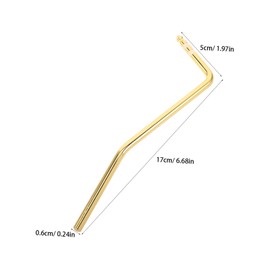 NOLITOY 3pcs Guitar Vibrato Arm Bar Whammy Bar Replacement for Electric Guitar High Sensitivity Vibrato Effects Diy Your Sound