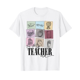 In My Teacher Era Back to School in My Teaching Era Pink T-Shirt