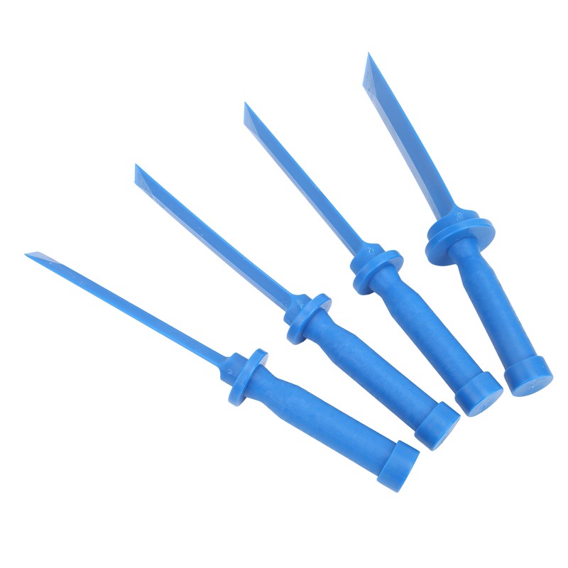 4PCs Plastic Chisel Scraper Set Non Marring Universal Scraper Remover