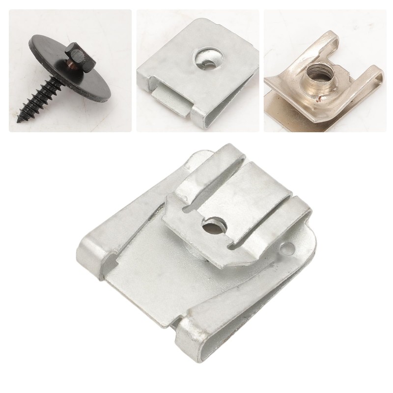 Anlseiod 24 Pcs Underrun Protection Engine Protection Mounting Clip for