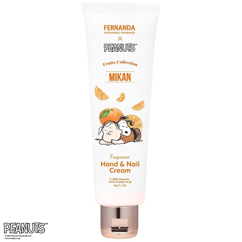 Fernanda Hand & Nail Cream Orange/FERNANDA × PEANUTS (30g)