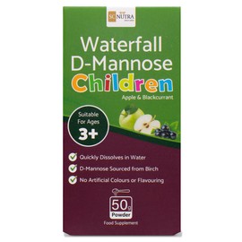 sc nutra Waterfall D-Mannose Children - Apple & Blackcurrant - Infant D-Mannose - Suitable for Girls & Boys aged 3+ SC Nutra (Sweet Cures)