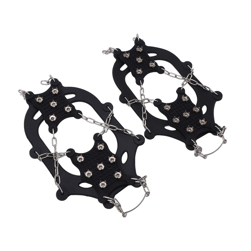 2pcs/set 12 Tooth Crampons Shoe Cover Rust Resistance Durable Outdoor