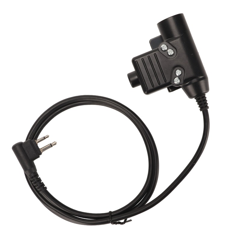 U94 PTT System Adapter 2 Pin M Head Dual Plug