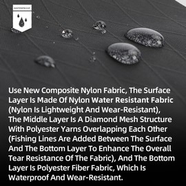 Rhinowalk Bicycle Frame Bag Waterproof Tube Bag Top Tube Bags Triangle Bag Triangle Bicycle Bag for Mountain Bike Road Bike Bicycle Accessories