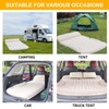 KMZ SUV Air Mattress Thickened and Double-Sided Flocking Travel Camping