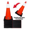 RK SAFETY (Set of 8) 28inches RK Orange Safety Traffic