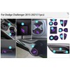 Auovo 11pcs Decor Liner for Challenger Accessories 2015 2016 2017