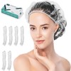 Disposable Shower Caps - 100PCS Shower Cap Tobvory Waterproof Plastic