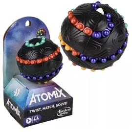 Hasbro Games NEWAtomix Game, Brainteaser Puzzle Sphere for 1 Player, Fidget Toys
