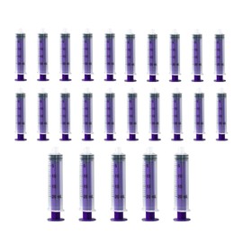 Vesco Medical ENFit Standard Tip Syringes, 20ml (Pack of 25)