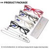 EYEURL Cat Eye Reading Glasses for Women Blue Light Blocking