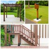 WIMART Creative Design 4x4 Post Base, Square Bracket Post Base