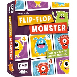 Edition Michael Fischer / EMF Verlag Memo Game: Flip-Flop Monster: Who Wins the Most Monsters? The Fun Game from 6 Years