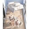 BIREN Clothes Drying Rack Foldable Extending Laundry Rack with 16