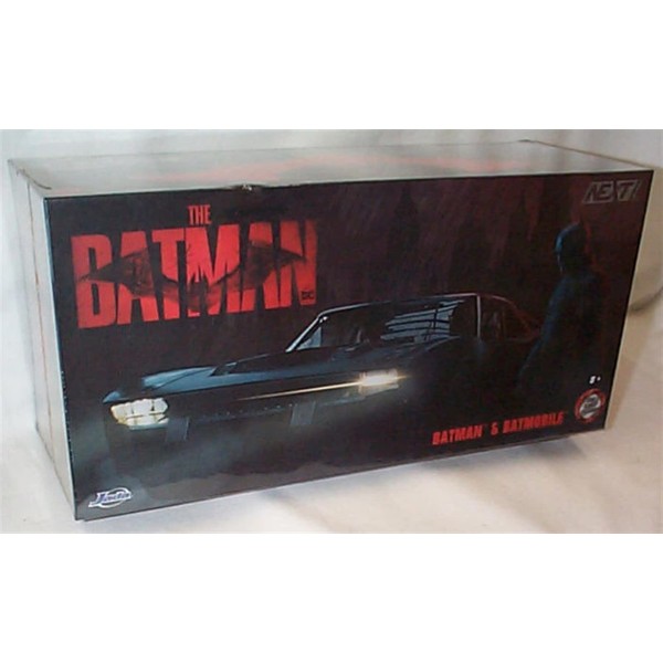 jada BA'TMA'N BATM0BILE With Figure 2022 The BA'TMA'N Movie car
