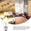 40W Incandescent Torpedo Tip Chandelier - ge Light Bulbs 40