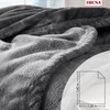 Ibena Olbia Cuddly Blanket 130 x 180 cm – Fluffy,