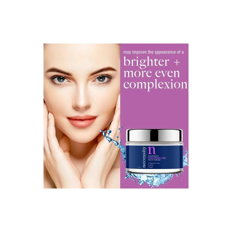 Crema Facial De Ácido Hialurónico Avanzado, 56 Ml