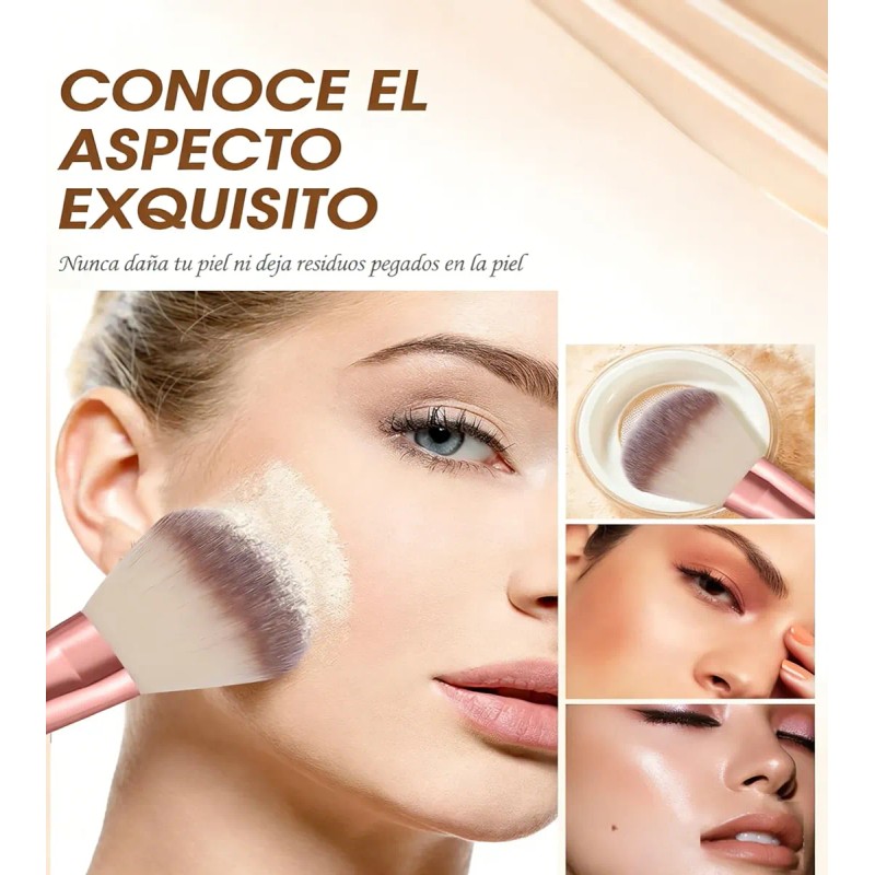 Brochas Maquillaje Profesional Y Herramientas Cosméticas 45p