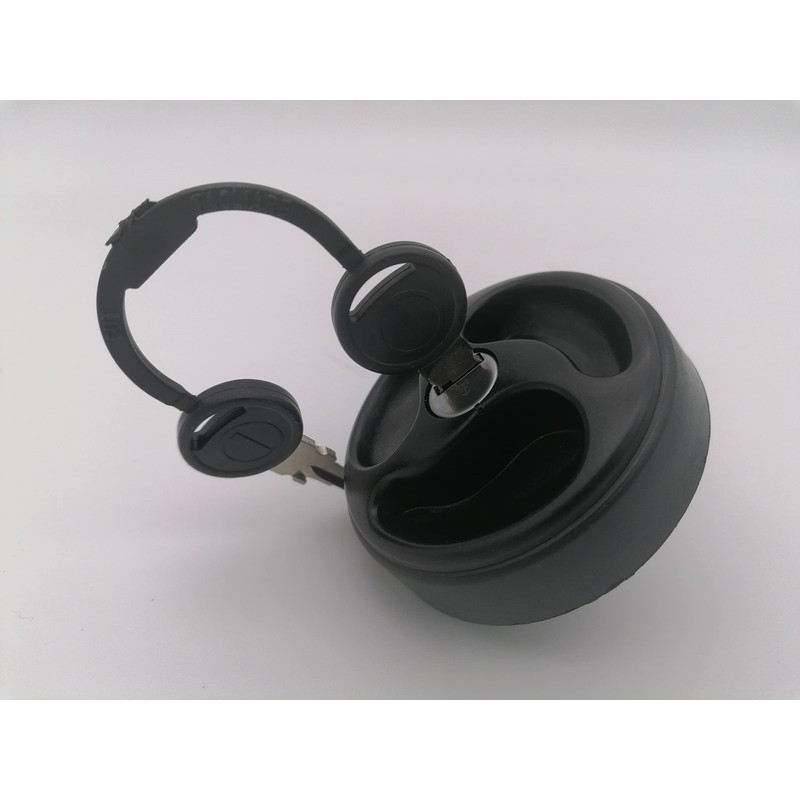 CR-MOESANCO® Caravan Black Water Tank Cap with 3 Recessed Handles,