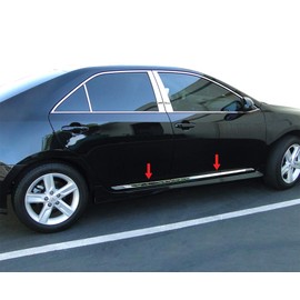 Made in USA! Compatible with 2012-2014 Toyota Camry Accent Side Molding Body Trim 1 1/2'' Wide 4PC