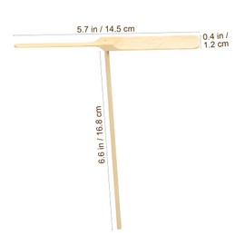 Hemoton 10 Pcs Dragonfly Spinners Fun Hand Helicopter Dragonfly Saucer Launcher Fly Copter to-y Dragonfly Clip Toy Helicopter Airplane Boy Toys Dragonfly Propeller Toy Wooden