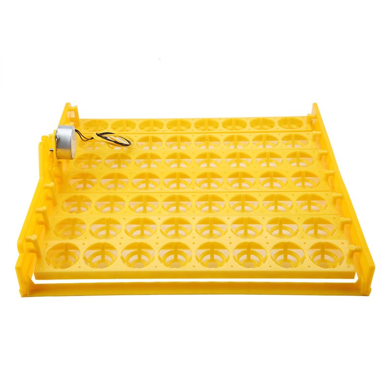 56 Eggs Mini Incubator Hatcher Automatic Egg Turning Tray Tool