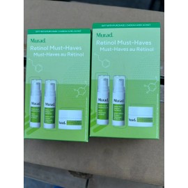 Murad Retinol To Go 3 Piece Set O.25 oz 0.17oz 2pk