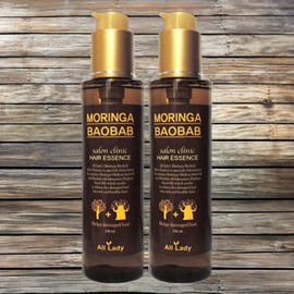 All Lady Hair Booster Natural Hair Styling Moringa Baobab Hair Essence 2 x 150ml / 올레이디 헤어부스터 자연유래 헤어스타일링 모링가 바오밥 헤어에센스 2개 150ml