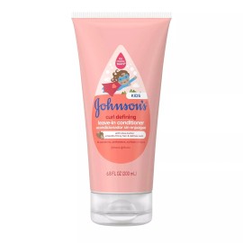 Johnson's Curl Defining Tear-Free Kids' Leave-in Conditioner with Shea Butter, &