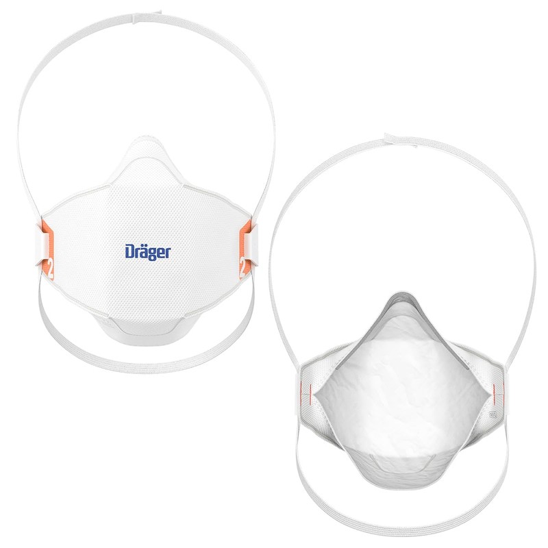 Dräger FFP2 Mask X-plore 1920 Dust Mask Respirator for Construction