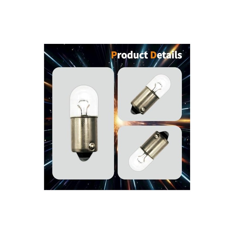 Lanuovx T8.5 T4W 6V 4W 10 pack