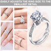 Ring Adjuster Set - Includes 12 Adjusters and 1 Silver