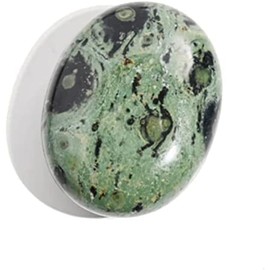 karma gems Kambaba (Crocodile) Jasper Oval Worry Stones, Palm Healing Crystal, Woory Thumb Stone, Hand Carved Natural Gem Pocket Palm Healing Crystals Chakra Reiki Healing Balancing