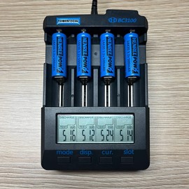 Henreepow 14430 LiFePo4 3.2v Rechargeable Solar Batteries, 500mAh LiFePO4 Battery for Outdoor Solar Garden Lights, Shaver, Flashlight (2pack-Not AA Size)