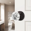 Orger 2 Pack Glass Door Knobs with Oil Rubbed Bronze