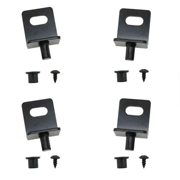 Haidong Black Metal Iron Concealed Corner Pivot Hinge for Wooden