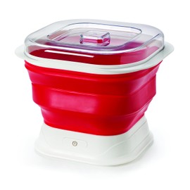 Cuisipro 74735505 Collapsible Yogurt Maker, Large, Red/White