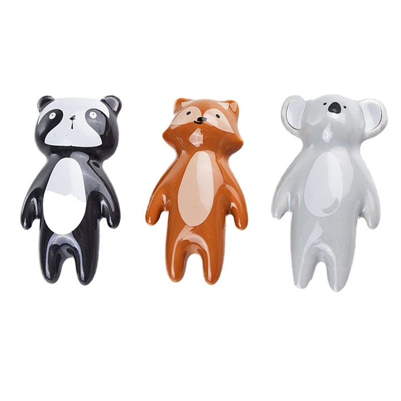 SagaSave 1PCS Cute Animal Knobs Door Knobs Decorative Cupboard Cabinet