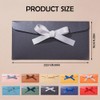10 PCS Bow Envelopes Retro Gift Envelopes Kraft Paper Coloured
